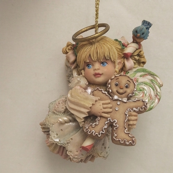 AshtonDrake Holiday 997 Heirloom Ornaments Ashtondrake Angel With
